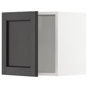 IKEA METOD МЕТОД, навесной шкаф, белый / Лерхиттан с черными пятнами, 40x40 см 994.571.80 фото