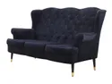 BRW тримісний диван Фігаро в розібраному вигляді велюр синій, Riviera 79 Blue SO3-FIGARO-G1_B3ED5D фото thumb №2