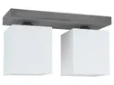 BRW Отличный двухточечный потолочный светильник из бетона бело-серого цвета 073920 фото thumb №1
