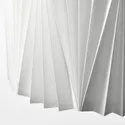 IKEA KUNGSHULT КУНГСХУЛЬТ, абажур, белый с плиссировкой, 42 см 604.062.24 фото thumb №5