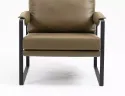 Кресло мягкое с металлическим каркасом SIGNAL FOCUS Buffalo, экокожа: оливковый фото thumb №5