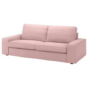 IKEA KIVIK КИВИК, чехол на 3-местный диван, Окрашенный в светло-розовый цвет 005.171.97 фото