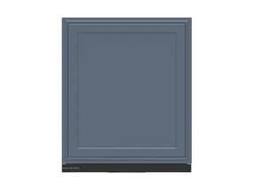 BRW Верхний кухонный шкаф Verdi 60 см с вытяжкой левый мистик матовый, черный/матовый FL_GOO_60/68_L_FL_BRW-CA/MIM/CA фото