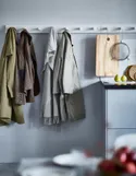 IKEA KUBBIS КУББІС, вішак 3 гачки, білий 302.895.75 фото thumb №3