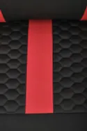 Крісло-гойдалка комп'ютерне геймерське HALMAR GAMER, чорний/червоний фото thumb №15