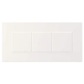 IKEA STENSUND СТЕНСУНД, фронтальна панель шухляди, білий, 40x20 см 104.505.73 фото