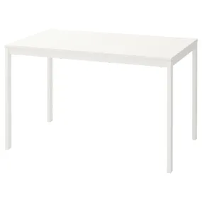 IKEA VANGSTA ВАНГСТА, розкладний стіл, білий, 120/180x75 см 803.615.64 фото