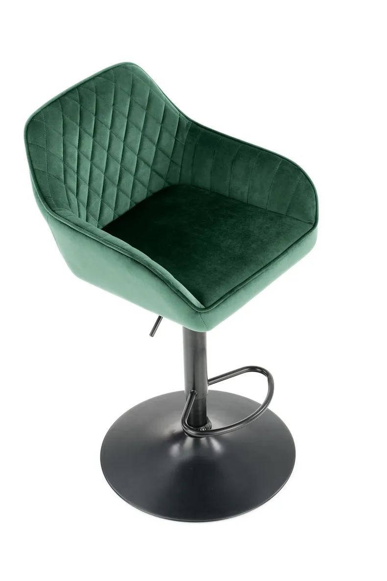 Барный стул HALMAR H103 темно-зеленый фото №10