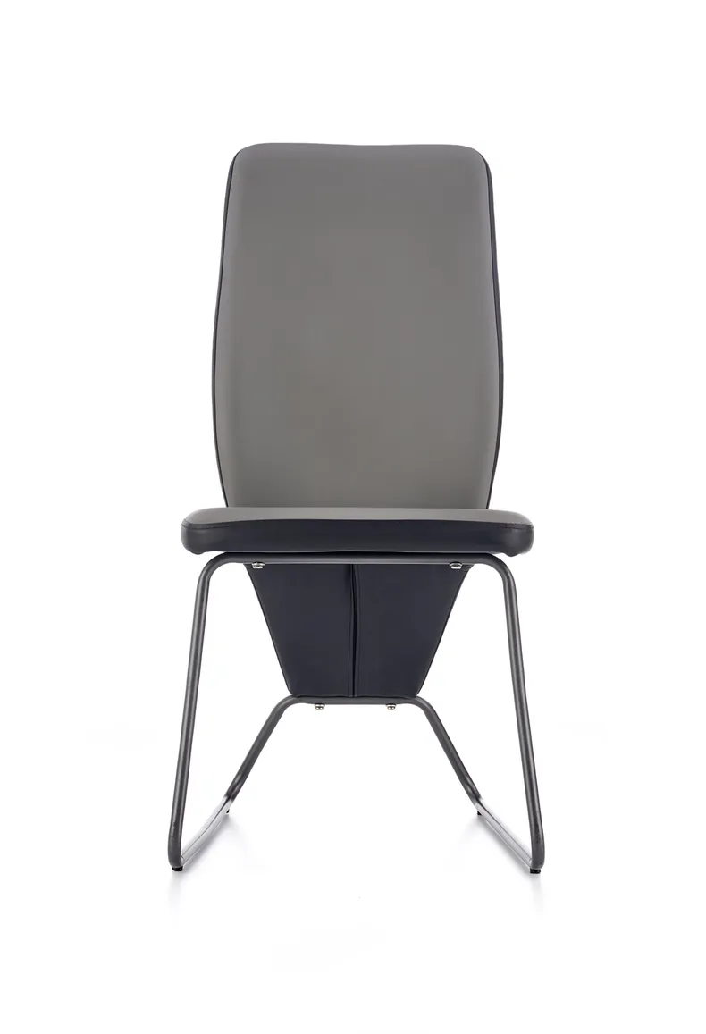 Кухонний стілець HALMAR K300, чорний/сірий фото №7