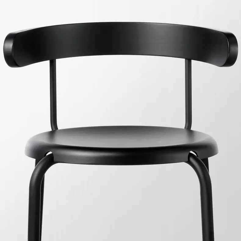 IKEA YNGVAR ІНГВАР, барний стілець, антрацит, 75 см 604.007.45 фото №7