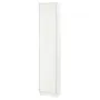 IKEA BILLY БІЛЛІ / HÖGBO ХЕГБУ, комбінація книжк шаф з склян дверц, білий, 40x30x202 см 894.944.23 фото