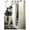 IKEA KLEPPSTAD КЛЕППСТАД, гардероб с раздвижными дверями, белый, 117x176 см 904.372.38 фото thumb №3