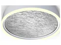 BRW Стельовий світлодіодний металевий світильник Бордо сріблястий 091079 фото thumb №3