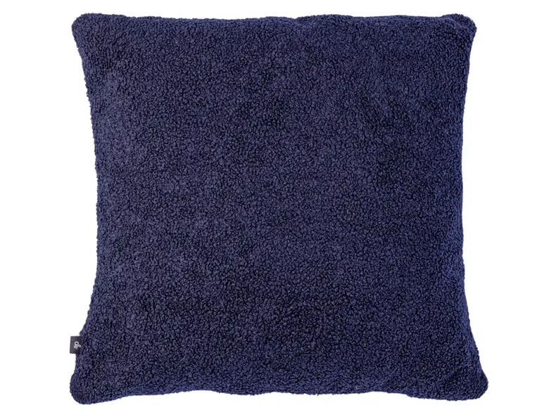 BRW декоративна подушка Teddy Chic 45x45 см темно-синя 093505 фото №1