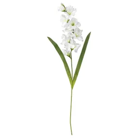 IKEA SMYCKA СМЮККА, штучна квітка, Мечохвости / білі, 100 см 303.335.83 фото
