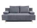 BRW Трехместный диван Leon с ящиком для хранения велюровый серый, Poso 60 Grey/Paros 6 Grey SO3-LEON-LX_3DL-G2_BACF60 фото thumb №1