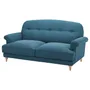 IKEA ESSEBODA ЕССЕБОДА, 2-місний диван, ТАЛЛЬМЮРА / синій береза 594.434.68 фото