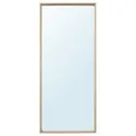 IKEA NISSEDAL НИССЕДАЛЬ, зеркало, белый крашеный дуб, 65x150 см 203.908.71 фото thumb №1