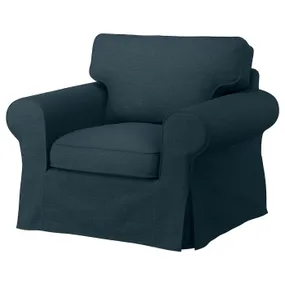 IKEA EKTORP ЭКТОРП, чехол на кресло, Темно-синий 305.170.73 фото