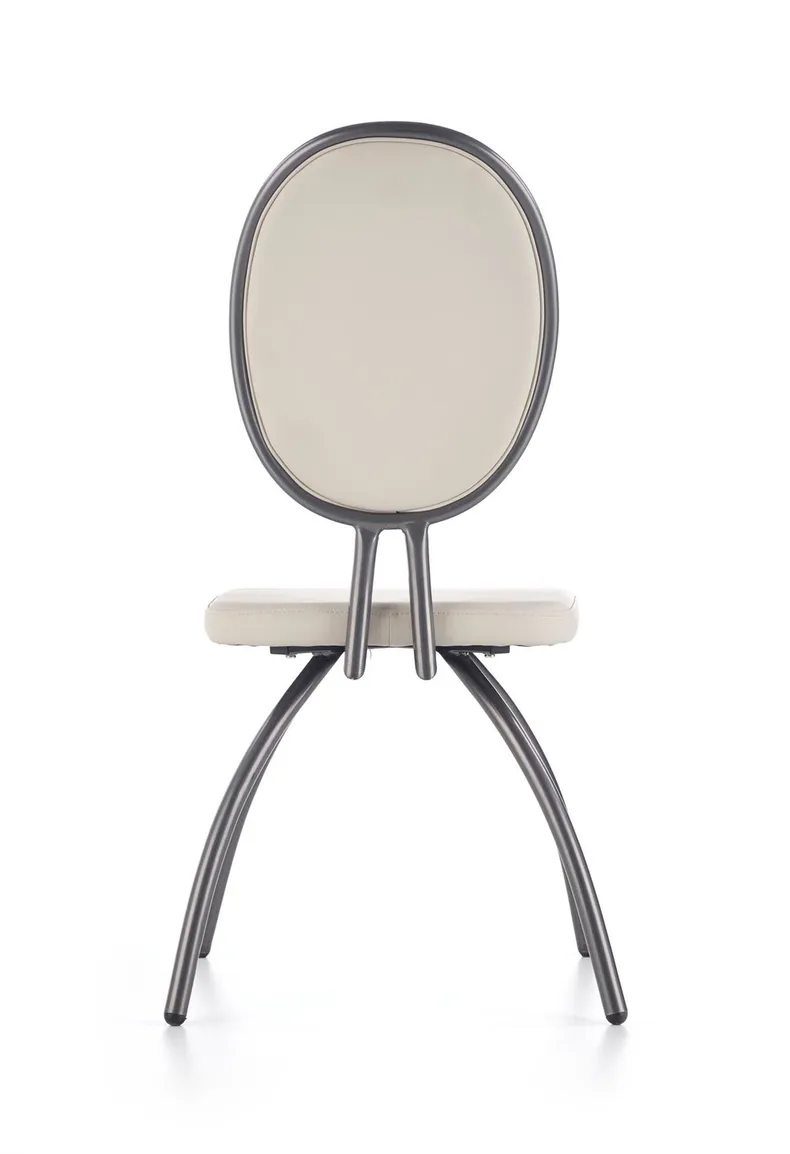 Кухонный стул HALMAR K298 светло-серый/графит фото №6
