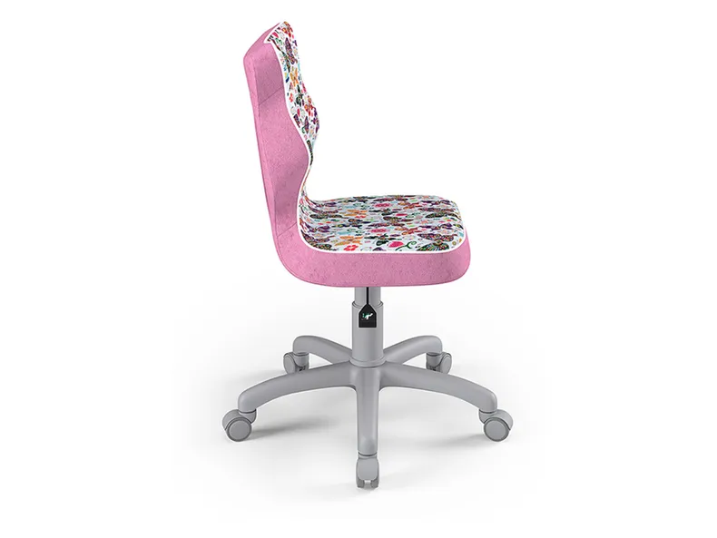 BRW Дитячий стілець для парти метелики розмір 4 OBR_PETIT_SZARY_ROZM.4_STORIA_31 фото №2