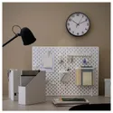IKEA PLUTTIS ПЛУТТИС, настенные часы, низкое напряжение / черный, 28 см 105.408.47 фото thumb №4