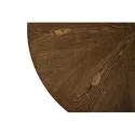 Стол круглый MEBEL ELITE LINO, 100 см, орех / черный фото thumb №14