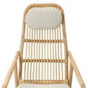 IKEA SALNÖ САЛНЕ / GRYTTOM ГРЮТТОМ, крісло з подушкою 195.344.13 фото thumb №8