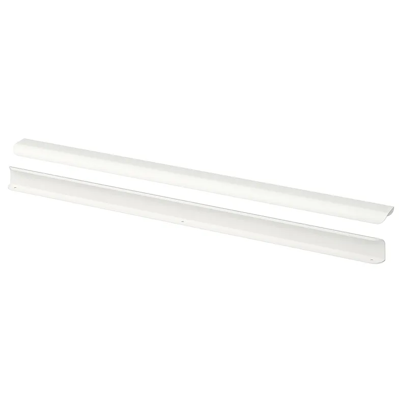 IKEA BILLSBRO БІЛЛЬСБРУ, ручка, білий, 720 мм 103.343.19 фото №1