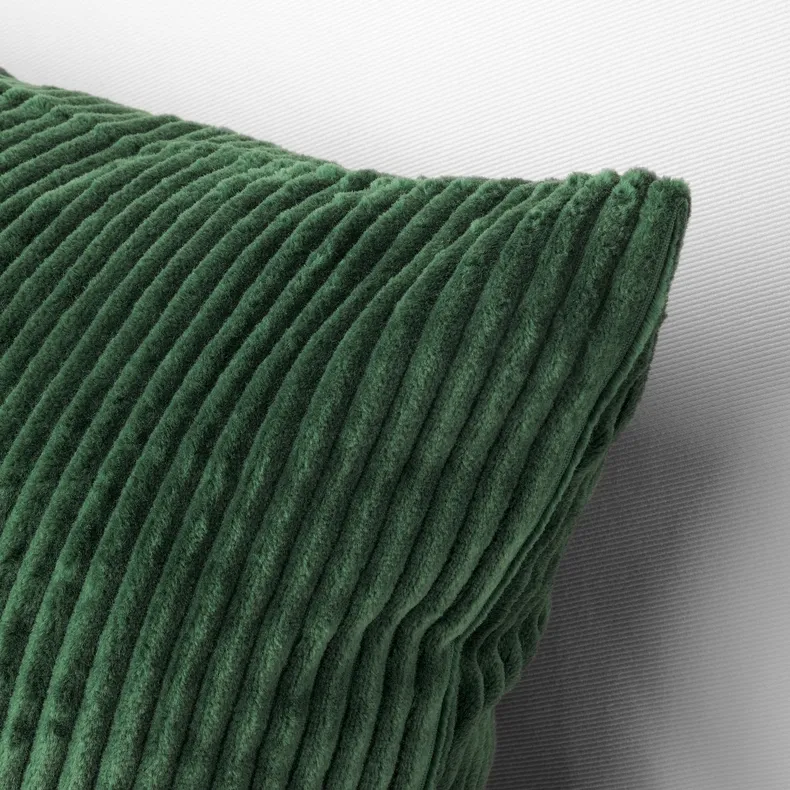 IKEA ÅSVEIG ОСВЕЙГ, чохол на подушку, темно-зелений, 40x58 см 205.724.23 фото №2