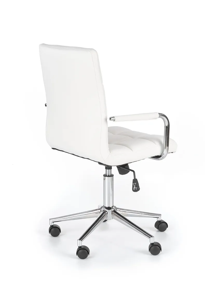 Крісло комп'ютерне офісне обертове HALMAR GONZO 2, білий фото №2