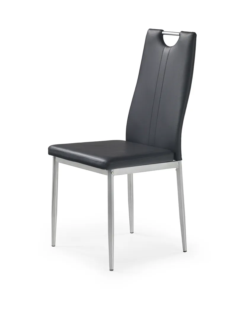 Кухонний стілець HALMAR K202 чорний (1шт=4шт) фото №1