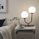 IKEA SIMRISHAMN СИМРИСХАМН, лампа настольная, хром / опаловое белое стекло, 42 см 004.376.76 фото thumb №6