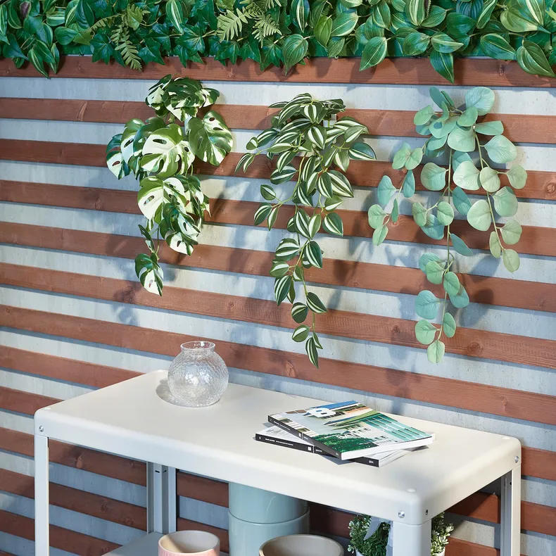 IKEA FEJKA ФЕЙКА, штучна рослина з настінним кріпл, для приміщення / вулиці / зелений 705.486.28 фото №3