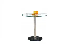 Стеклянный стол обеденный HALMAR CYRYL 80x80 см фото