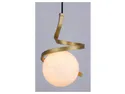 BRW Металлический подвесной светильник Sarabi в золотом цвете 092935 фото thumb №4