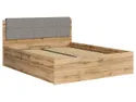 BRW Кровать Tetrix 160x200 с рамой и ящиком для хранения дуб wotan, дуб вотана LOZ/160/B-DWO фото thumb №6