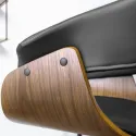Барний стілець поворотний MEBEL ELITE NEVADA, Екошкіра: Чорний фото thumb №7