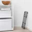 IKEA GREJIG ГРЕЙІГ, полиця для взуття, сірий, 58x27x17 см 403.298.68 фото thumb №4