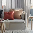 IKEA DYTÅG ДЮТОГ, чохол на подушку, червоно-коричневий, 50x50 см 105.176.82 фото thumb №4
