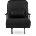 Крісло розкладне MEBEL ELITE DARK, тканина: чорний фото thumb №2