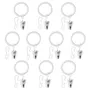 IKEA SYRLIG СИРЛИГ, гардин кольцо с зажимом и крючком, белый, 25 мм 402.240.98 фото