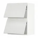 IKEA METOD МЕТОД, навесной горизонтальный шкаф / 2двери, белый / Стенсунд белый, 60x80 см 894.092.55 фото thumb №1