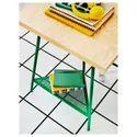 IKEA MITTCIRKEL МІТТЦІРКЕЛЬ / TILLSLAG ТІЛЛЬСЛАГ, письмовий стіл, яскравий сосновий / зелений ефект, 140x60 см 395.087.57 фото thumb №3