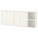 IKEA EKET ЕКЕТ, настінна комбінація шаф, білий, 175x35x70 см 994.942.72 фото thumb №1