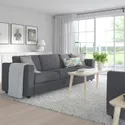 IKEA VIMLE ВИМЛЕ, 3-местный диван-кровать, Окрашенный в средне-серый цвет 795.452.77 фото thumb №2