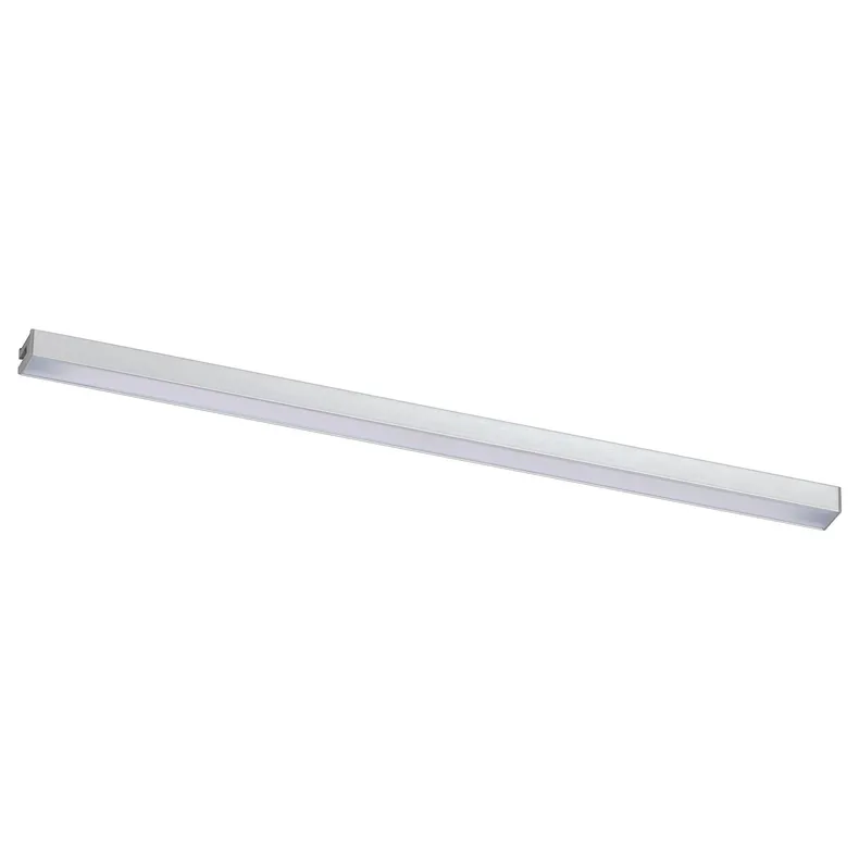IKEA MITTLED МІТТЛЕД, LED підсвітка для стільниці, срібло може потемніти, 40 см 605.285.60 фото №1