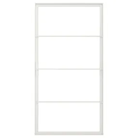 IKEA SKYTTA СКЮТТА, рама розсувних дверцят, білий, 102x196 см 104.977.35 фото