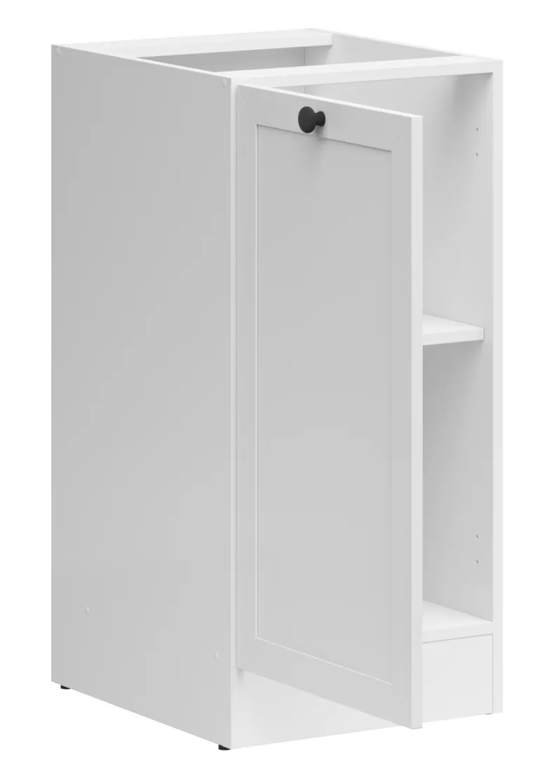 BRW Junona Line базовый шкаф для кухни 40 см левый белый, белый D1D/40/82_L_BBL-BI/BI фото №3