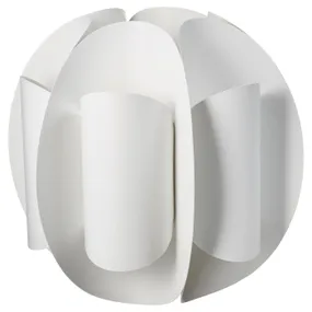 IKEA TRUBBNATE ТРУББНАТЕ, абажур підвісного світильника, білий, 38 см 204.848.17 фото